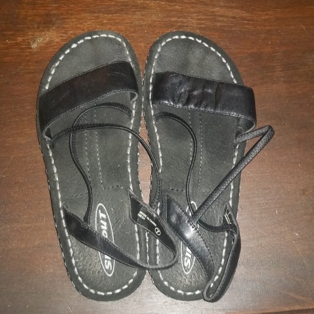 Sideout Women's Sandals Black Size 7